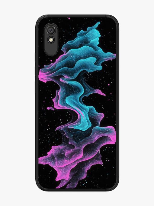 Cosmic Currents Glossy Soft Edge Case for Xiaomi Redmi 9I Chachhi