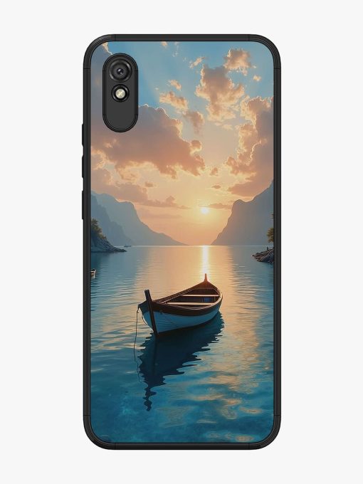 Serene Sunset Glossy Soft Edge Case for Xiaomi Redmi 9I Chachhi