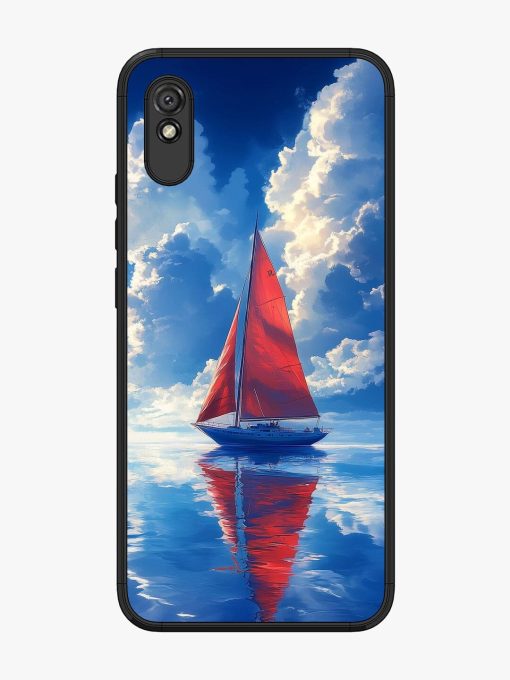 Crimson Sails Glossy Soft Edge Case for Xiaomi Redmi 9I Chachhi