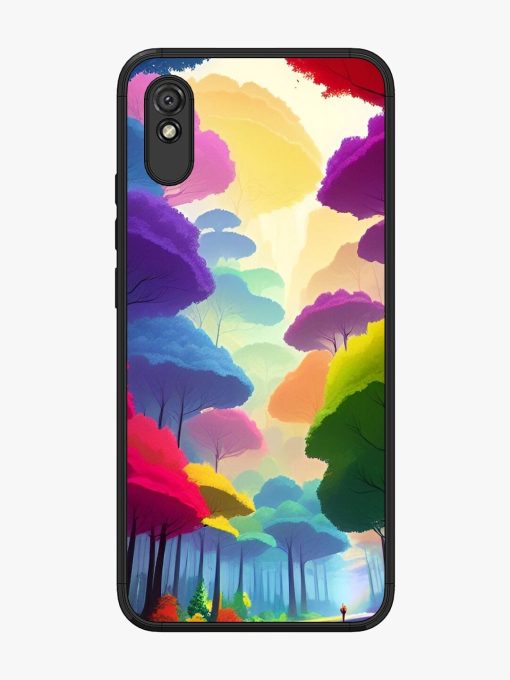 Rainbow Road Glossy Soft Edge Case for Xiaomi Redmi 9I Chachhi