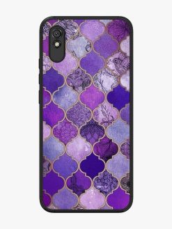 Purple Mosaic Magic Glossy Soft Edge Case for Xiaomi Redmi 9I