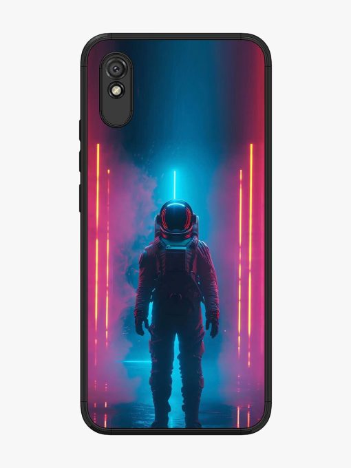 Neon Astronaut Glossy Soft Edge Case for Xiaomi Redmi 9I