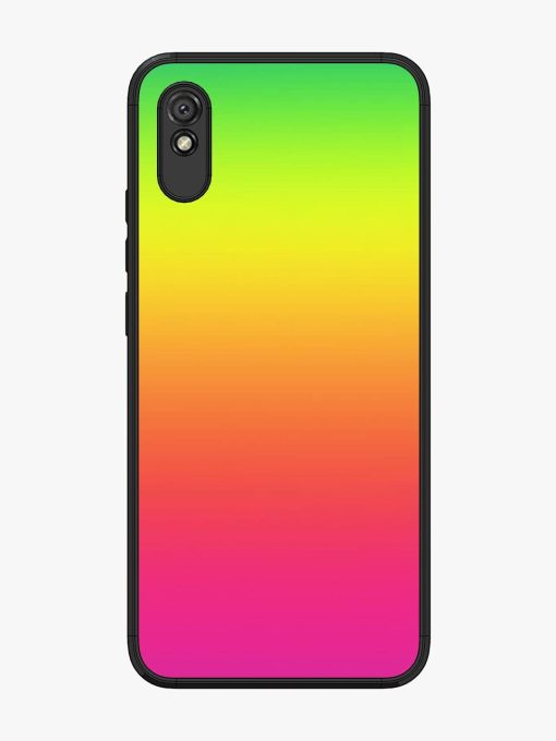 Rainbow Gradient Glossy Soft Edge Case for Xiaomi Redmi 9I Chachhi