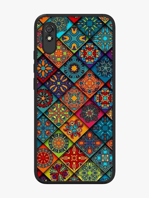 Patchwork Mandala Mosaic Glossy Soft Edge Case for Xiaomi Redmi 9I Chachhi