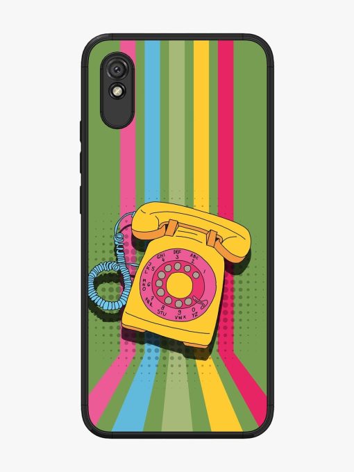 Retro Dialer Glossy Soft Edge Case for Xiaomi Redmi 9I Chachhi