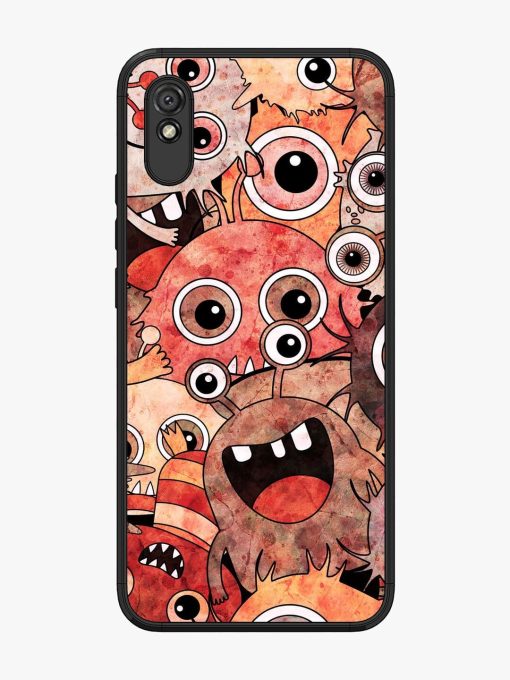 Monster Mash Glossy Soft Edge Case for Xiaomi Redmi 9I Chachhi