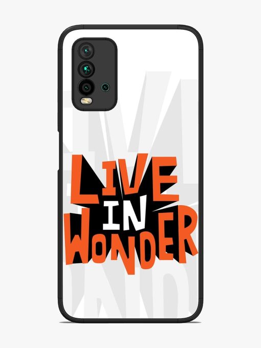 Wonder Burst Glossy Soft Edge Case for Xiaomi Redmi 9 Power Chachhi