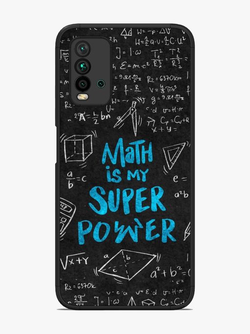 Math Magic Glossy Soft Edge Case for Xiaomi Redmi 9 Power Chachhi