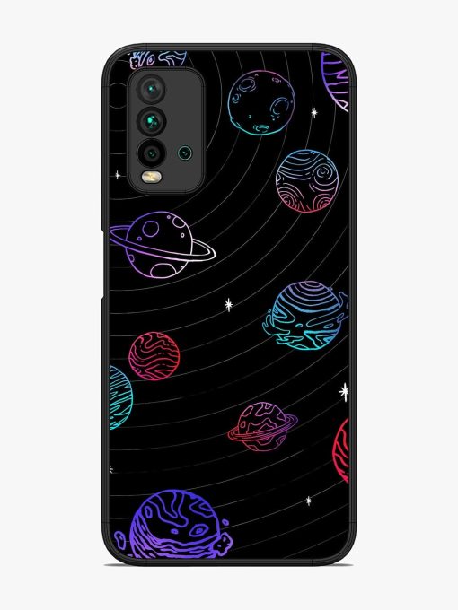 Cosmic Ballet Glossy Soft Edge Case for Xiaomi Redmi 9 Power Chachhi