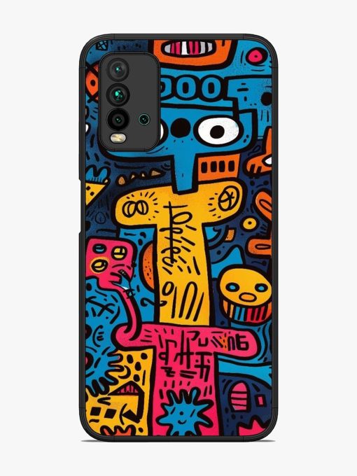 Doodletopia Glossy Soft Edge Case for Xiaomi Redmi 9 Power Chachhi