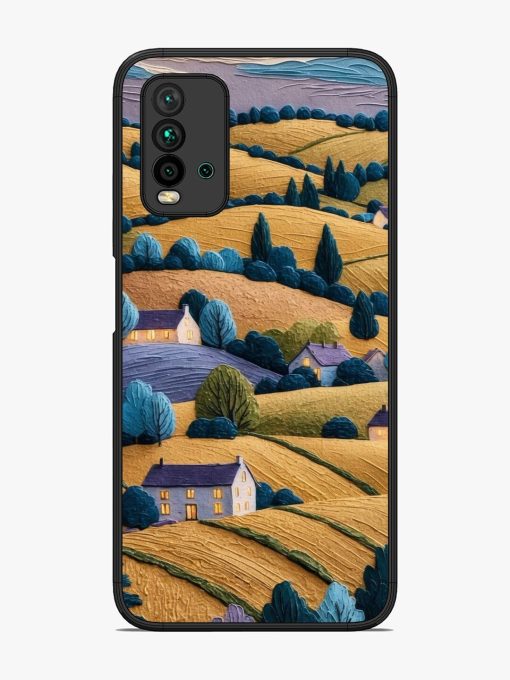 Rolling Hilltop Haven Glossy Soft Edge Case for Xiaomi Redmi 9 Power Chachhi