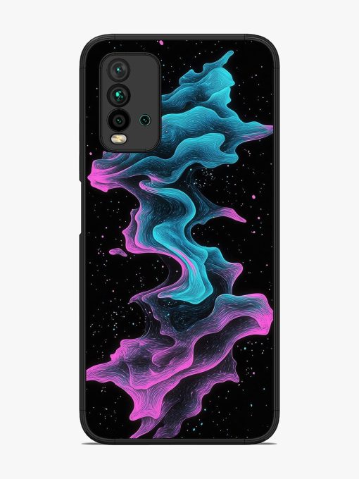 Cosmic Currents Glossy Soft Edge Case for Xiaomi Redmi 9 Power Chachhi