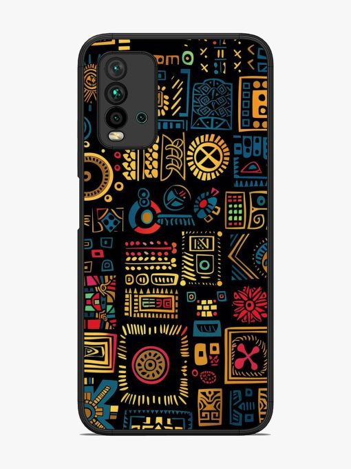 Tribal Tapestry Glossy Soft Edge Case for Xiaomi Redmi 9 Power Chachhi