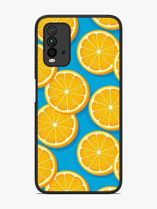 Citrus Symphony Glossy Soft Edge Case for Xiaomi Redmi 9 Power Chachhi