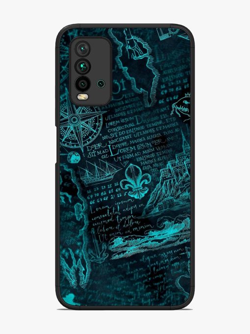 Nautical Notebook Glossy Soft Edge Case for Xiaomi Redmi 9 Power Chachhi