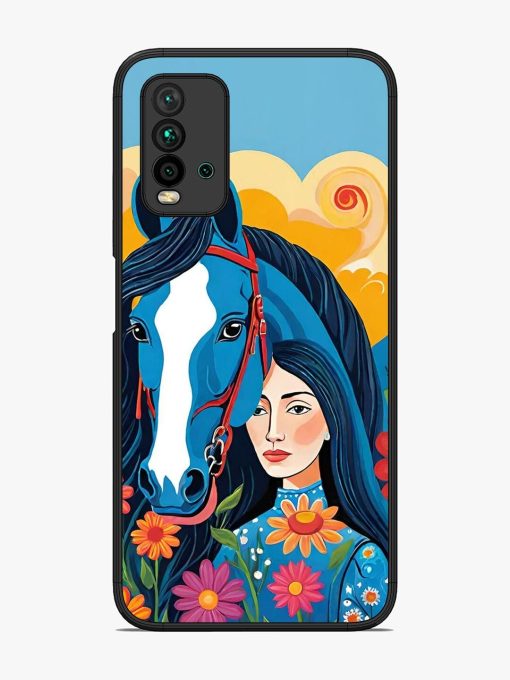 Equine Enchantment Glossy Soft Edge Case for Xiaomi Redmi 9 Power Chachhi