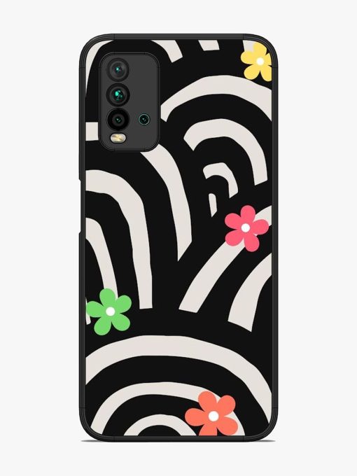 Rainbow Arcs Glossy Soft Edge Case for Xiaomi Redmi 9 Power Chachhi