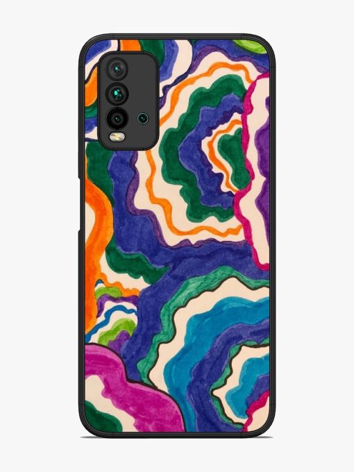 Wavy Wonder Glossy Soft Edge Case for Xiaomi Redmi 9 Power Chachhi