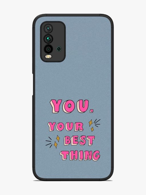 Self-Love Sparkles Glossy Soft Edge Case for Xiaomi Redmi 9 Power Chachhi