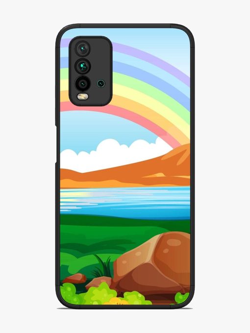 Rainbow Over The Lake Glossy Soft Edge Case for Xiaomi Redmi 9 Power Chachhi