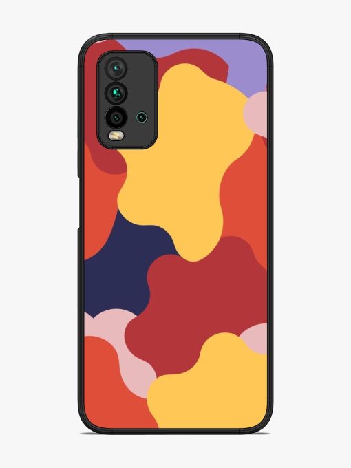 Gooey Color Chaos Glossy Soft Edge Case for Xiaomi Redmi 9 Power Chachhi