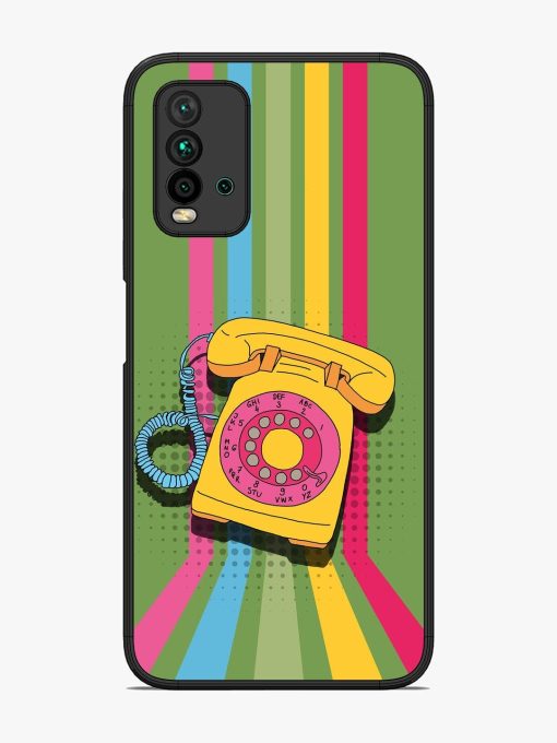 Retro Dialer Glossy Soft Edge Case for Xiaomi Redmi 9 Power Chachhi