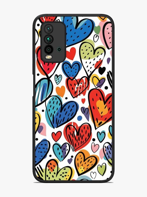 Heartfelt Harmony Glossy Soft Edge Case for Xiaomi Redmi 9 Power Chachhi