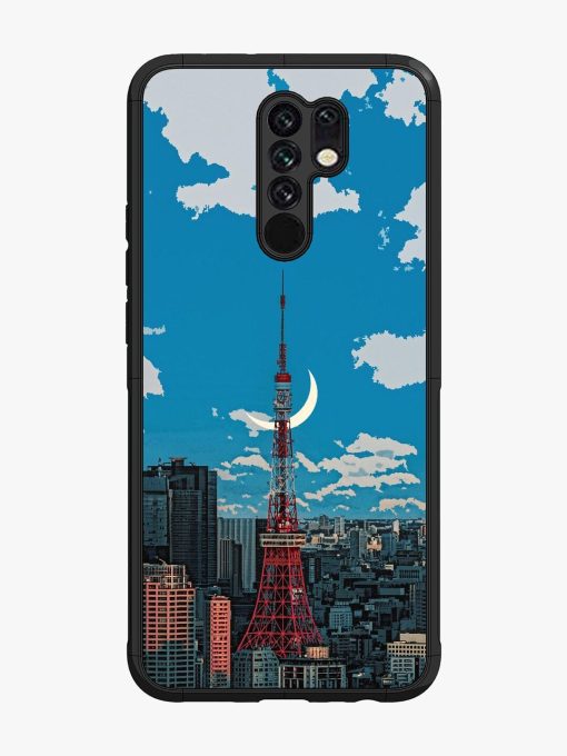 Tokyo Twilight Glossy Soft Edge Case for Xiaomi Redmi 9 Prime Chachhi