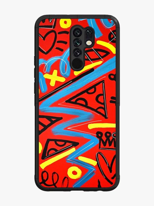 Groovy Garden Glossy Soft Edge Case for Xiaomi Redmi 9 Prime Chachhi