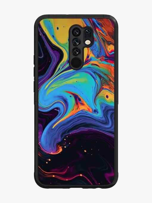 Liquid Dreamscape Glossy Soft Edge Case for Xiaomi Redmi 9 Prime Chachhi