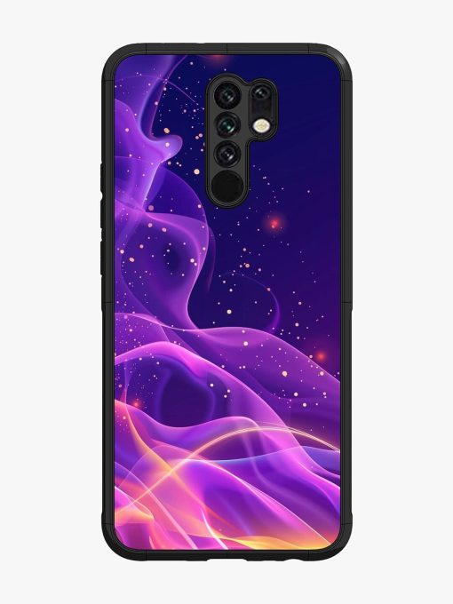 Cosmic Currents Glossy Soft Edge Case for Xiaomi Redmi 9 Prime Chachhi