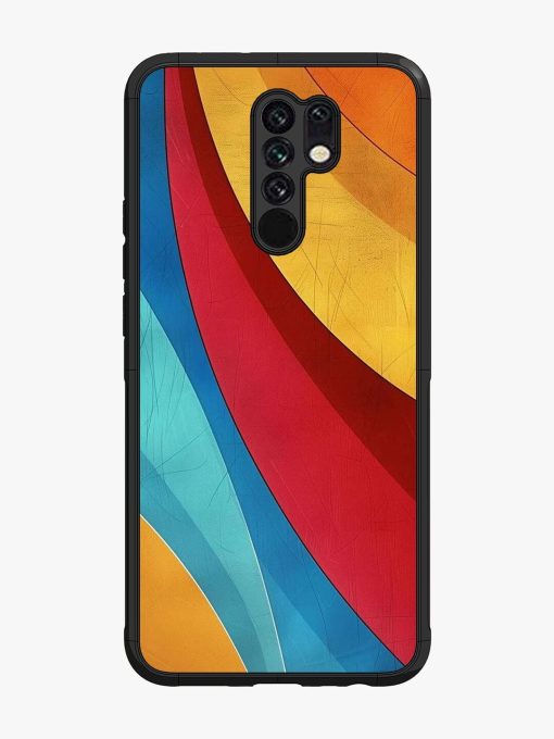 Curving Canvas Glossy Soft Edge Case for Xiaomi Redmi 9 Prime Chachhi