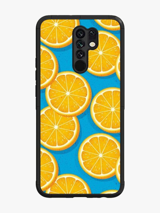 Citrus Symphony Glossy Soft Edge Case for Xiaomi Redmi 9 Prime Chachhi