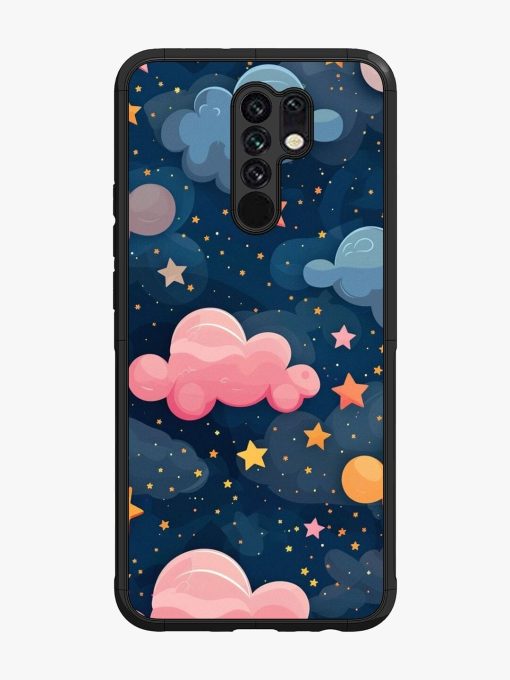 Twinkling Dreams Glossy Soft Edge Case for Xiaomi Redmi 9 Prime Chachhi