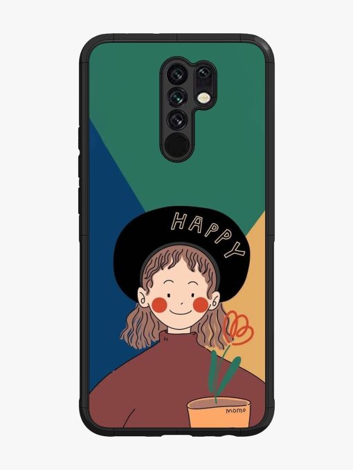 Happy Momo Glossy Soft Edge Case for Xiaomi Redmi 9 Prime Chachhi