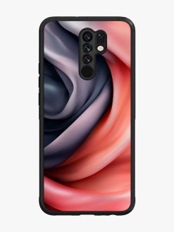 Swirling Silk Glossy Soft Edge Case for Xiaomi Redmi 9 Prime