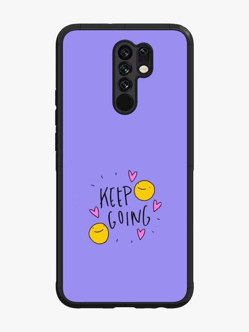 Smiling Through It All Glossy Soft Edge Case for Xiaomi Redmi 9 Prime Chachhi