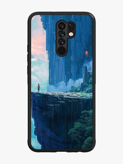 Solitude In The Sky Glossy Soft Edge Case for Xiaomi Redmi 9 Prime