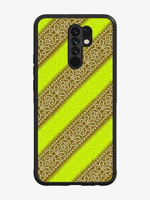 Golden Bandana Bliss Glossy Soft Edge Case for Xiaomi Redmi 9 Prime Chachhi