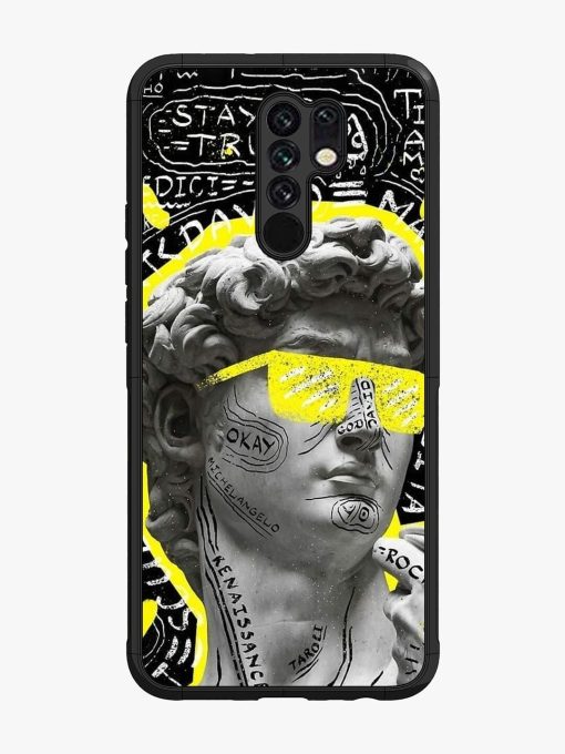 The Renaissance Rockstar Glossy Soft Edge Case for Xiaomi Redmi 9 Prime Chachhi