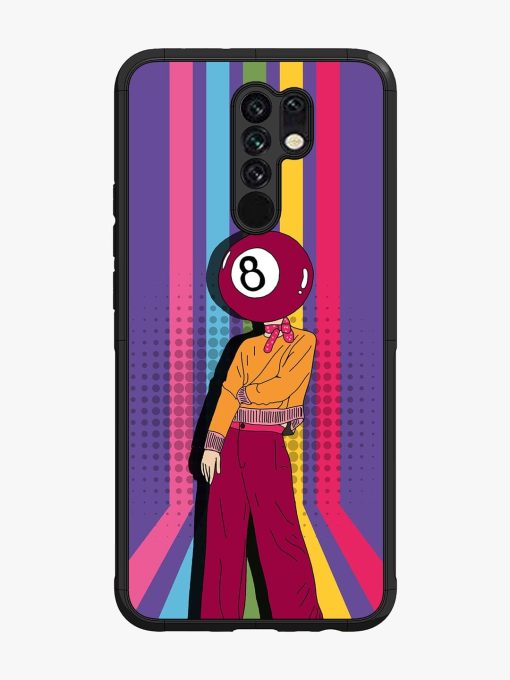 Eight Ball Fashionista Glossy Soft Edge Case for Xiaomi Redmi 9 Prime Chachhi