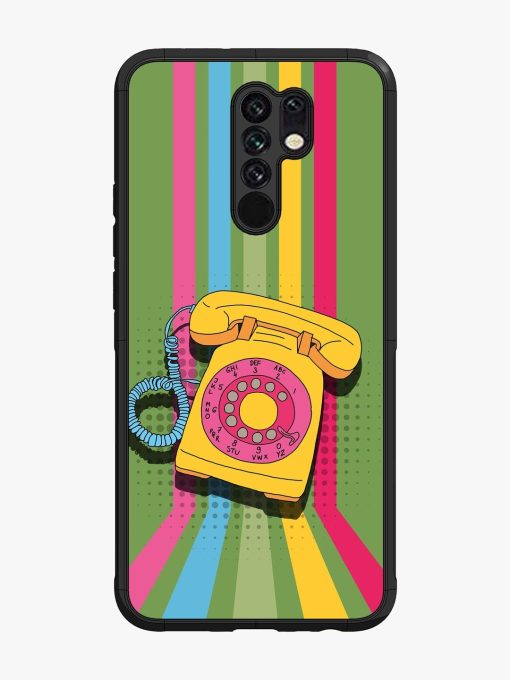 Retro Dialer Glossy Soft Edge Case for Xiaomi Redmi 9 Prime Chachhi