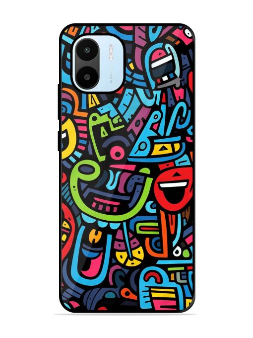 Doodlephoria Glossy Soft Edge Case for Xiaomi Redmi A1 (2022) Chachhi