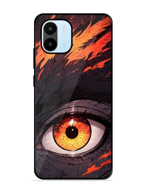 Inferno Gaze Glossy Soft Edge Case for Xiaomi Redmi A1 (2022) Chachhi