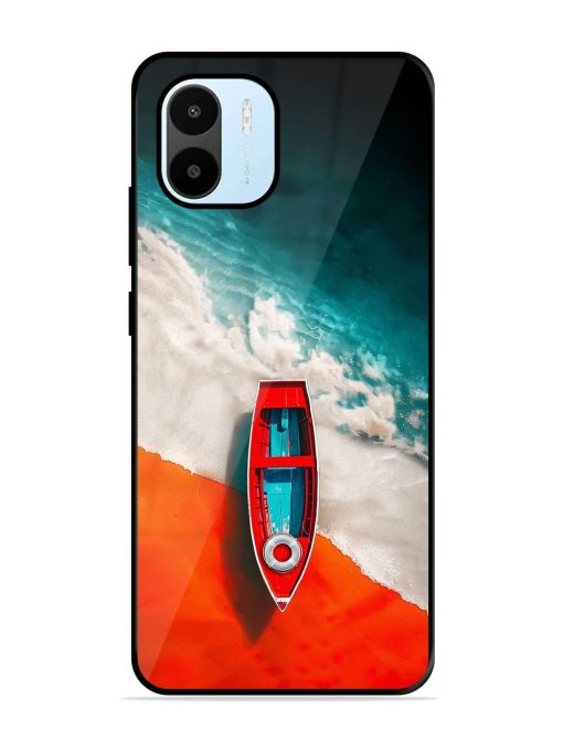 Crimson Tide Glossy Soft Edge Case for Xiaomi Redmi A1 (2022) Chachhi