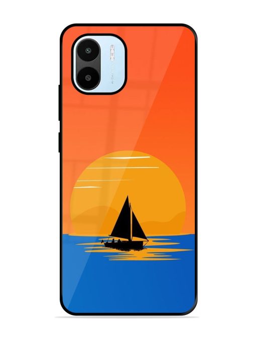 Sunset Sail Glossy Soft Edge Case for Xiaomi Redmi A1 (2022) Chachhi