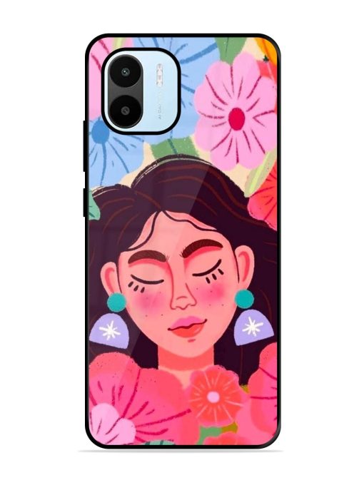 Blooming Serenity Glossy Soft Edge Case for Xiaomi Redmi A1 (2022) Chachhi