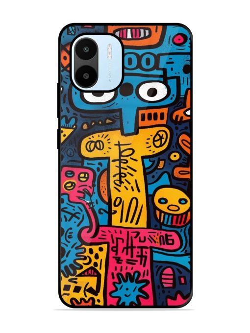 Doodletopia Glossy Soft Edge Case for Xiaomi Redmi A1 (2022) Chachhi