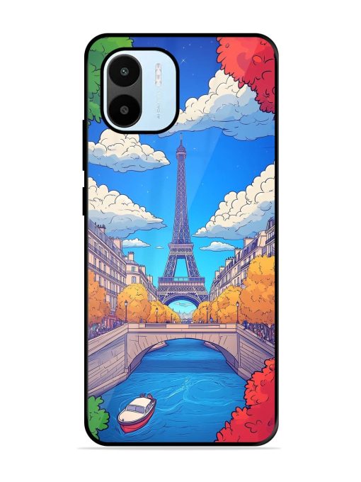 Parisian Panorama Glossy Soft Edge Case for Xiaomi Redmi A1 (2022) Chachhi