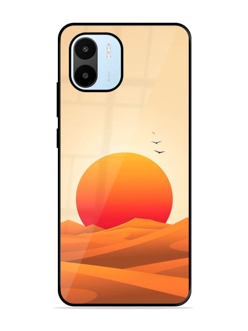 Desert Sunset Glossy Soft Edge Case for Xiaomi Redmi A1 (2022) Chachhi